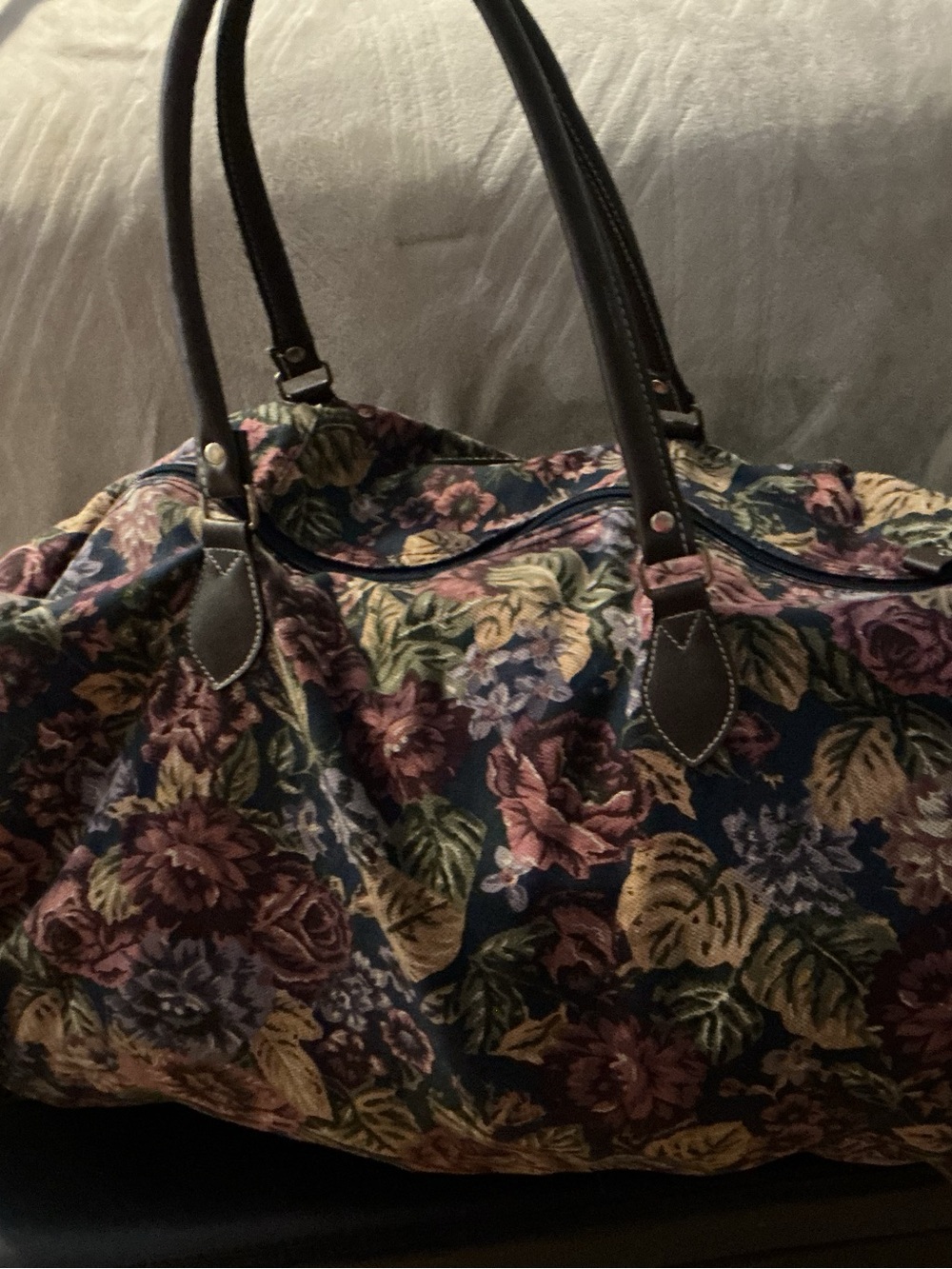Floral Statement Weekender Bag Multicolor 💐🌷🌼🌸 - Picture 3 of 3